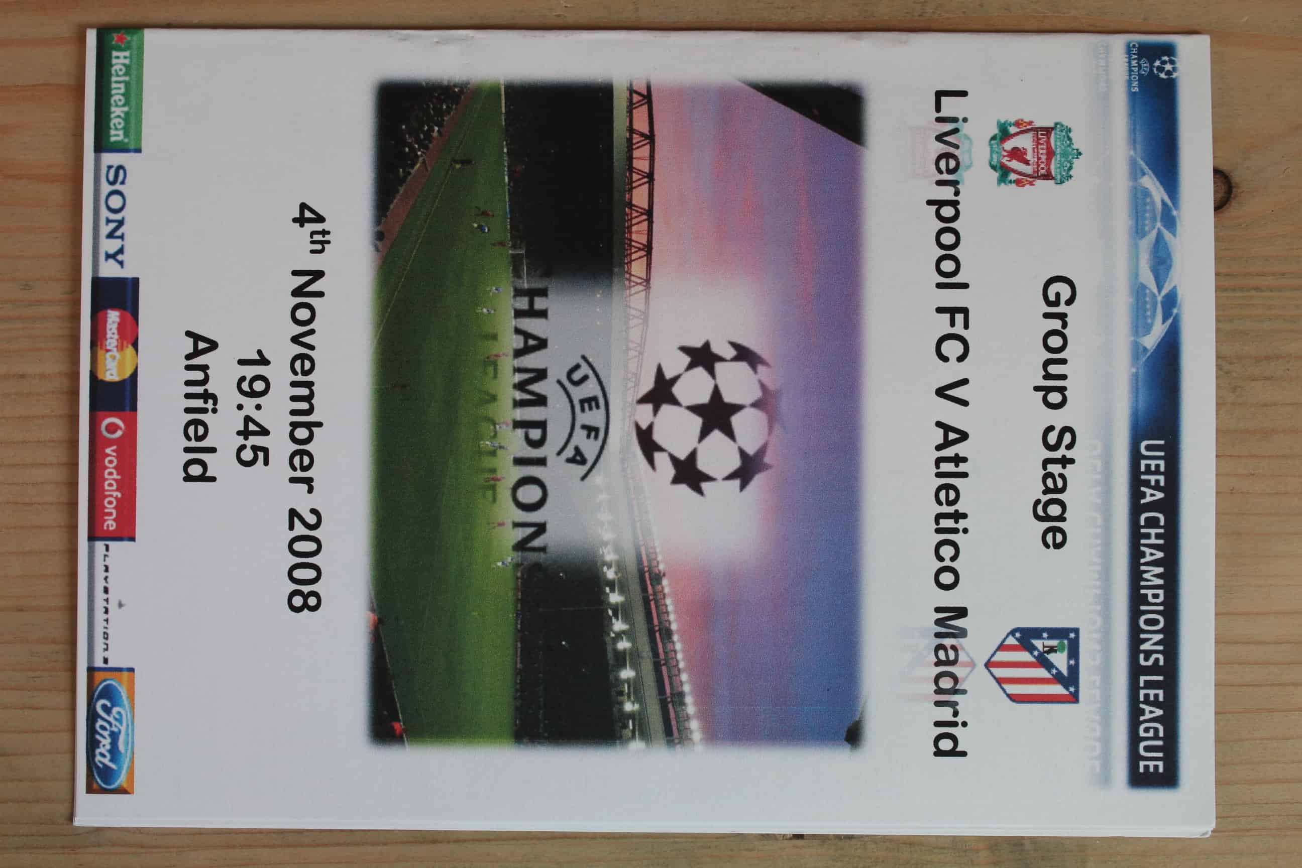 Liverpool FC v Athletico Madrid